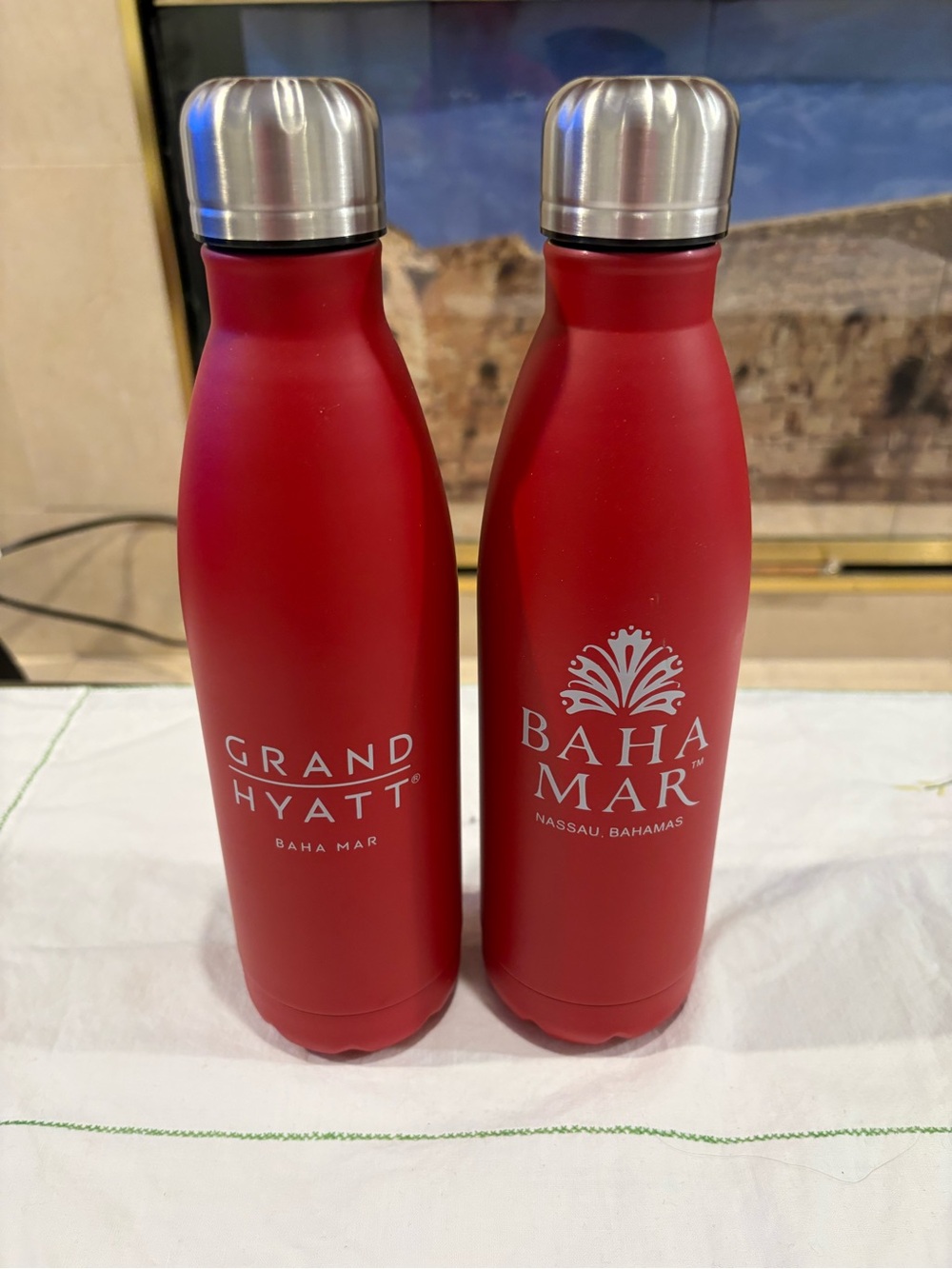 Two Grand Hyatt Baha Mar Tumblers Bottles